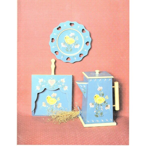 Home and Hearth Tole Painting Patterns and Instructions by Marie Cole 1985 - Picture 5 of 5